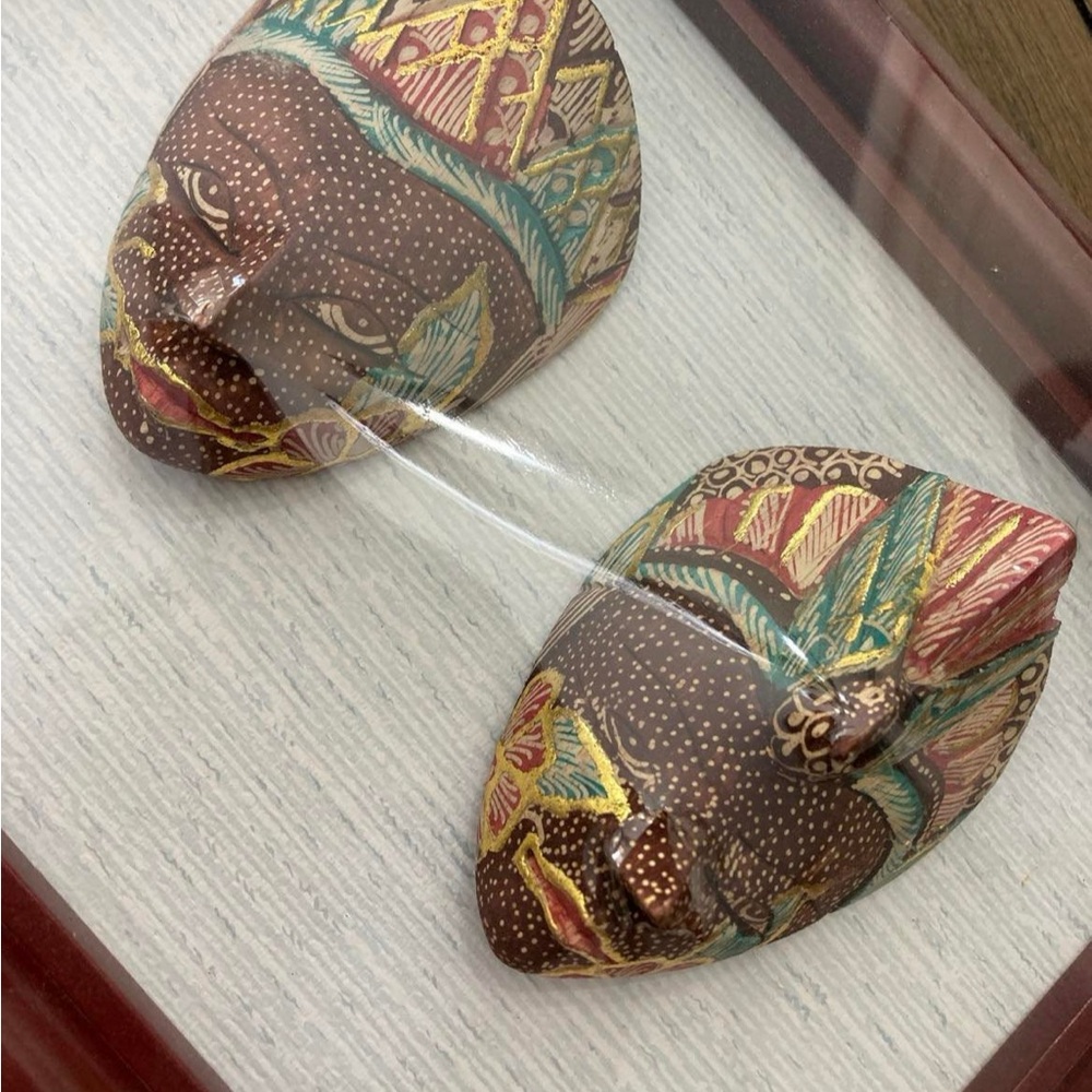 Indonesian Hand Painted Masks